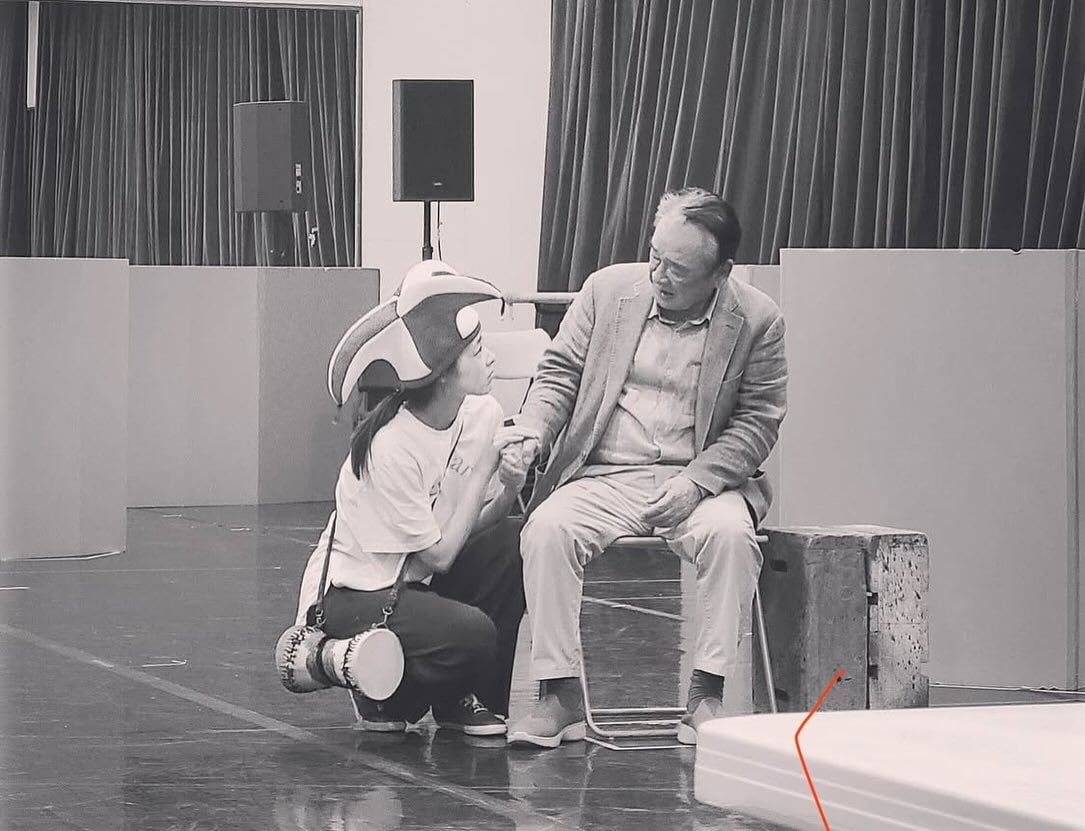 이연희와 故이순재(이연희 인스타그램)