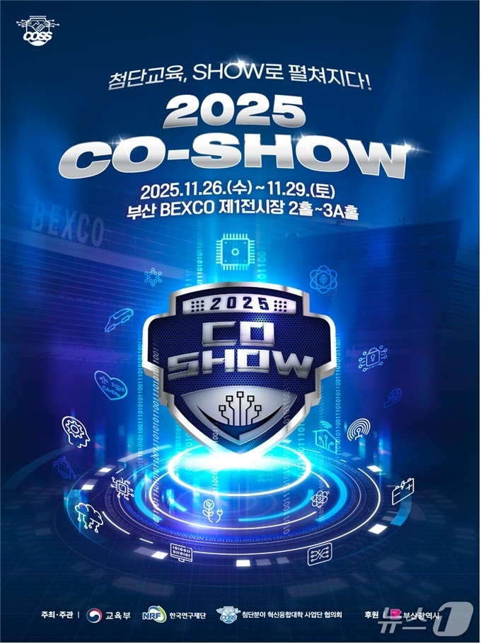 &#39;제2회 첨단분야 혁신융합대학 코-쇼&#39; 포스터.&#40;부산시 제공. 재판매 및 DB금지&#41;