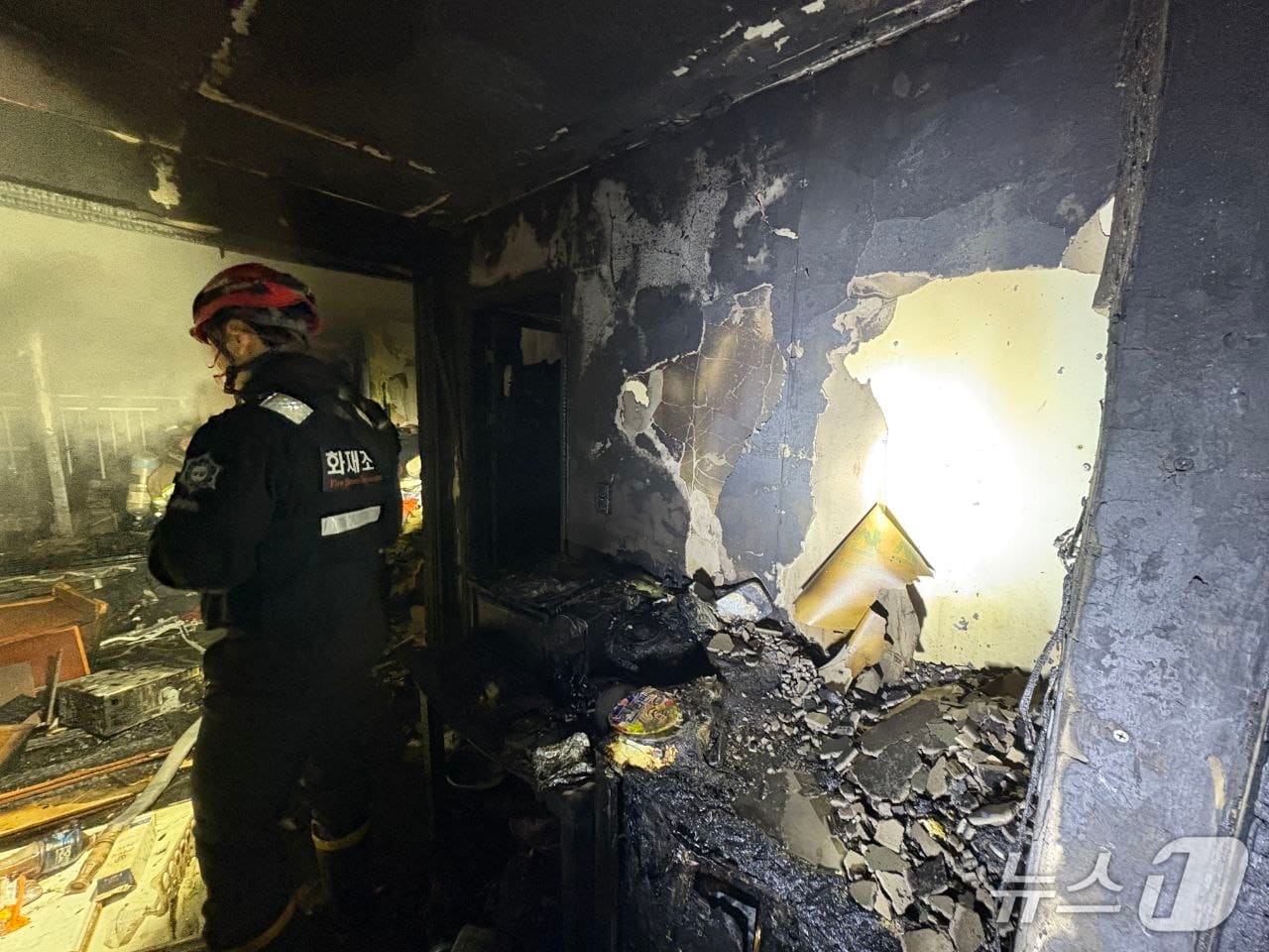 화재현장(경기 김포소방서 제공/뉴스1)