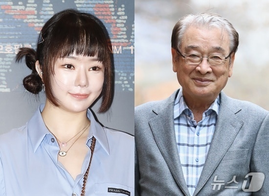 서우(왼쪽) 이순재ⓒ 뉴스1