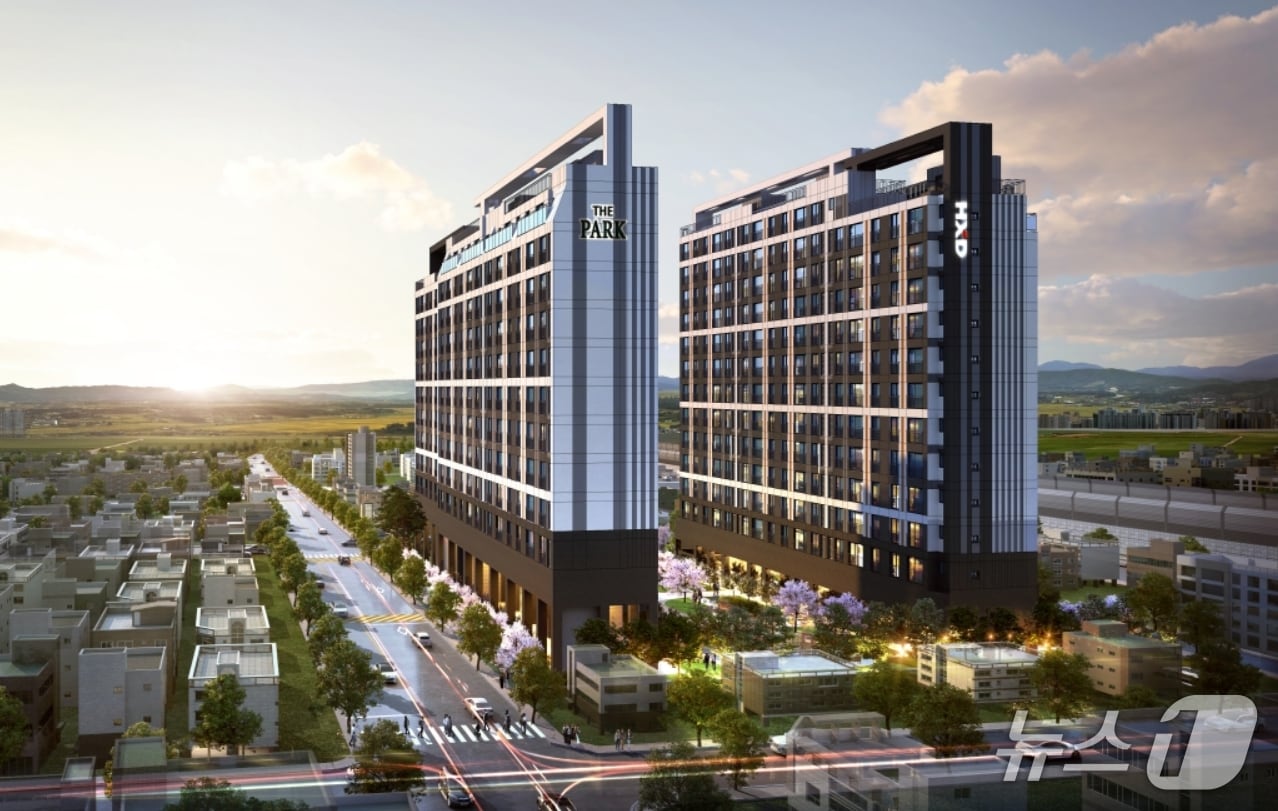 경기 부천원종 혜원연립 및 방배아파트 가로주택정비사업 투시도.(HXD화성개발 제공, 재판매 및 DB 금지)