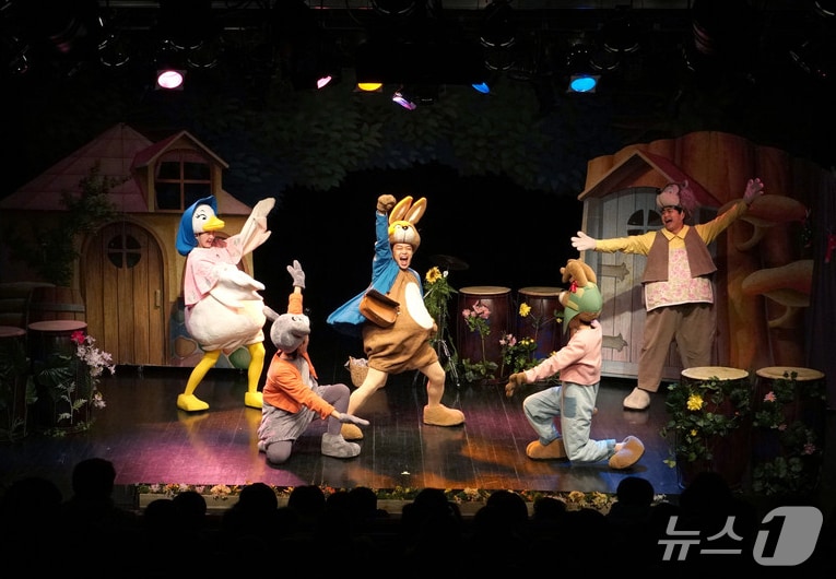 대구 달성문화재단 아동극 시리즈의 마지막 공연인 '피터래빗' 장면. (대구 달성문화재단 제공. 재판매 및 DB금지)