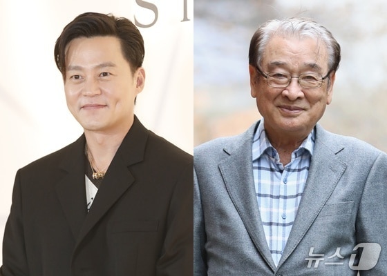 배우 이서진(왼쪽), 故 이순재 ⓒ 뉴스1 DB