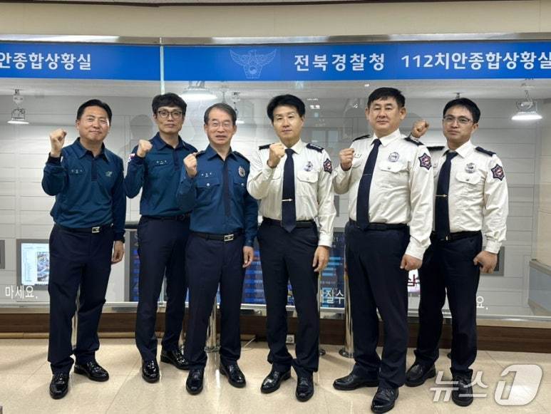 27일 전북경찰청과 전북소방본부가 협력·대응 체계 강화를 위한 간담회를 열었다.&#40;전북경찰청 제공. 재판매 및 DB 금지&#41;