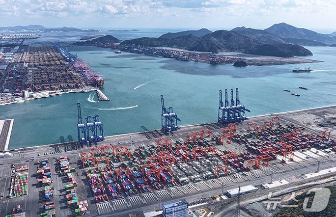 부산신항 7부두 (부산항만공사 제공. 재판매 및 DB금지)