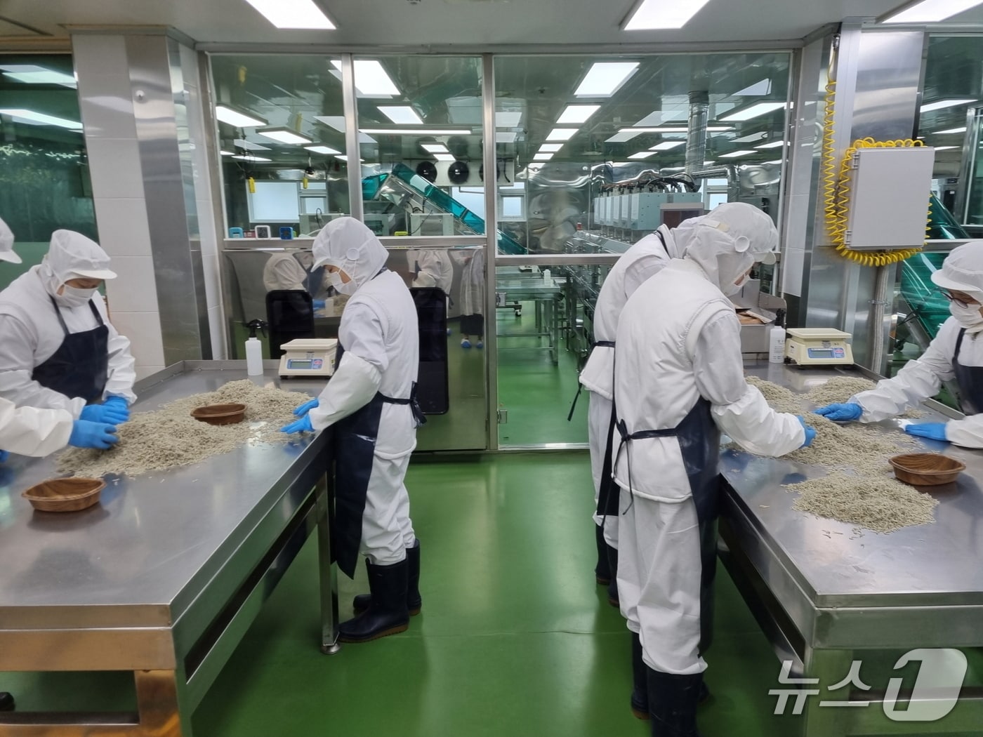 경기 수원시 학교급식 식자재 공동구매 참여업체 불시 점검. (수원시 제공. 재판매 및 DB 금지) 2025.11.3/뉴스1