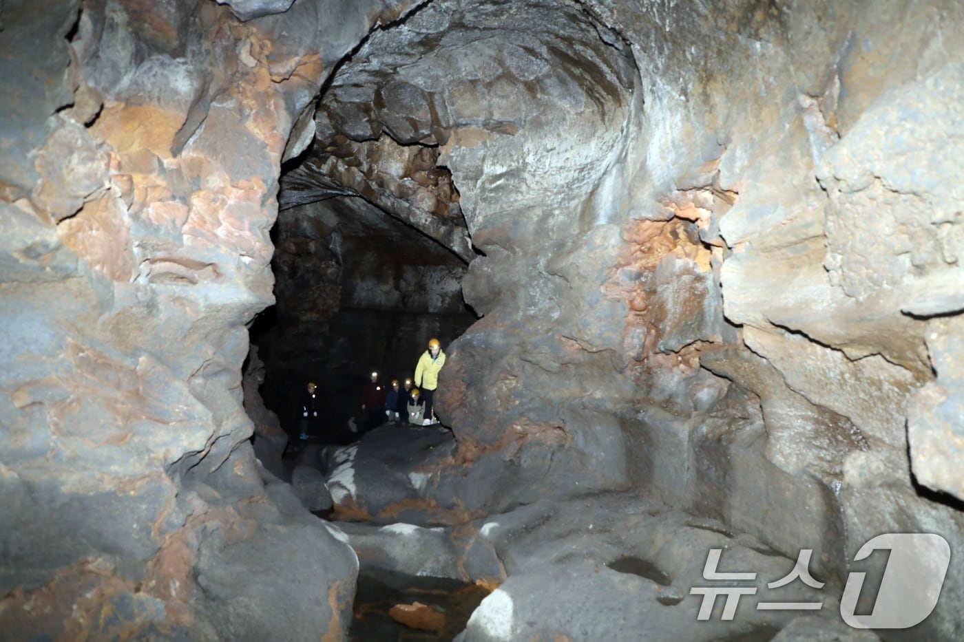 한라산 관음사 탐방로 인근 해발 700m에 위치한 용암동굴인 '구린굴'(자료사진)/뉴스1