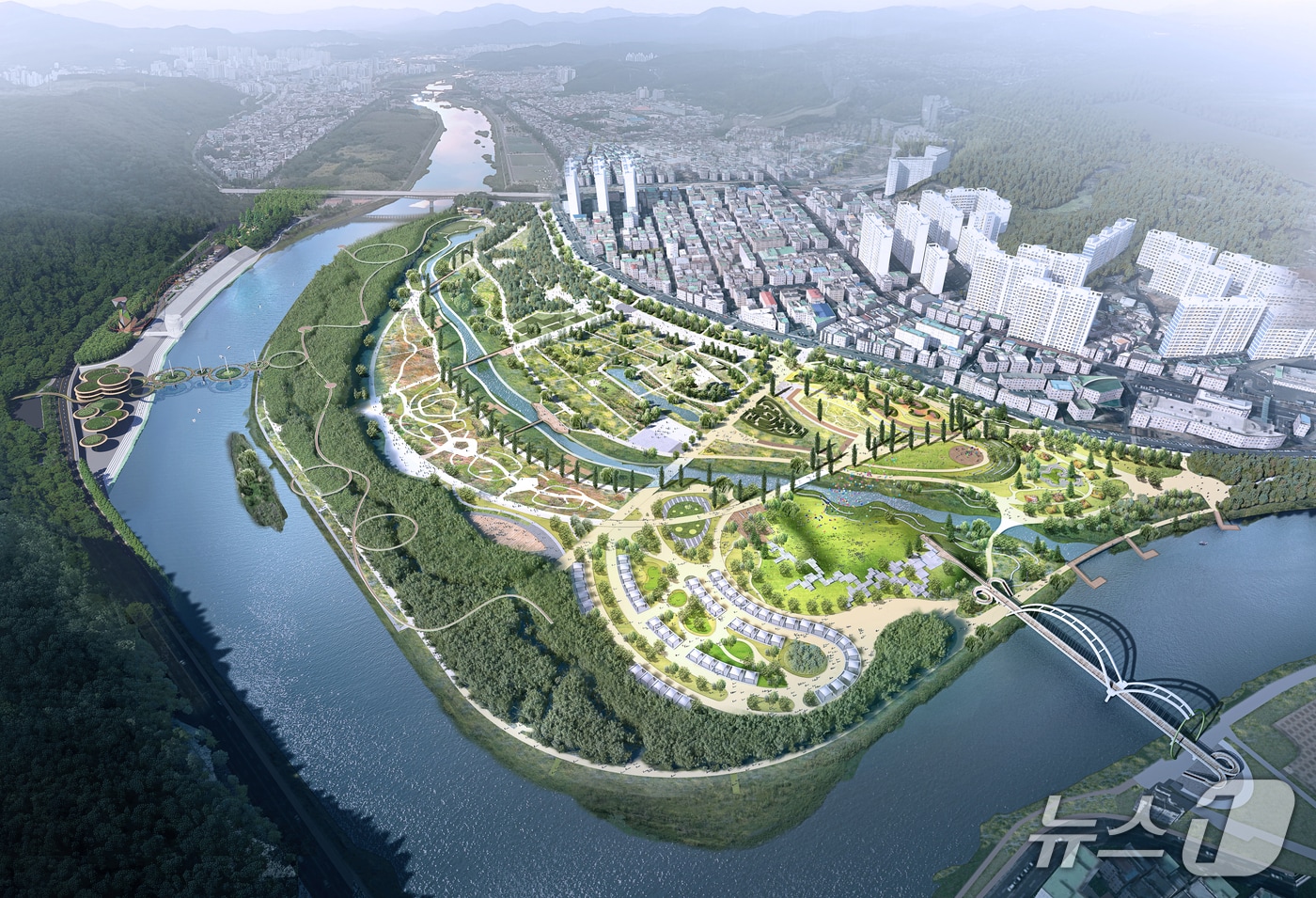 2028 국제정원박람회 성공기원 대축전 조감도. (울산시 제공. 재판매 및 DB 금지) /뉴스1