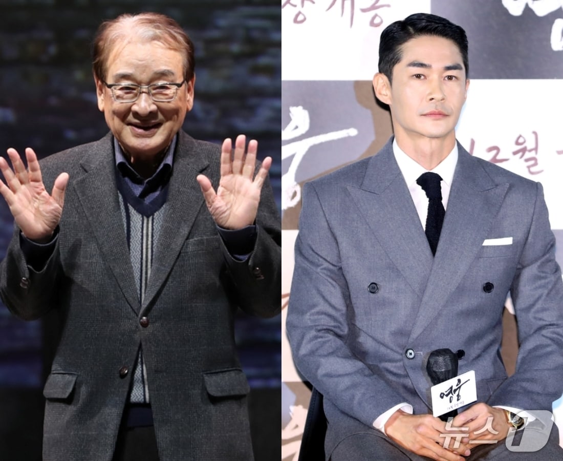 고&#40;故&#41; 이순재&#40;왼쪽&#41; 배정남 / 뉴스1 DB