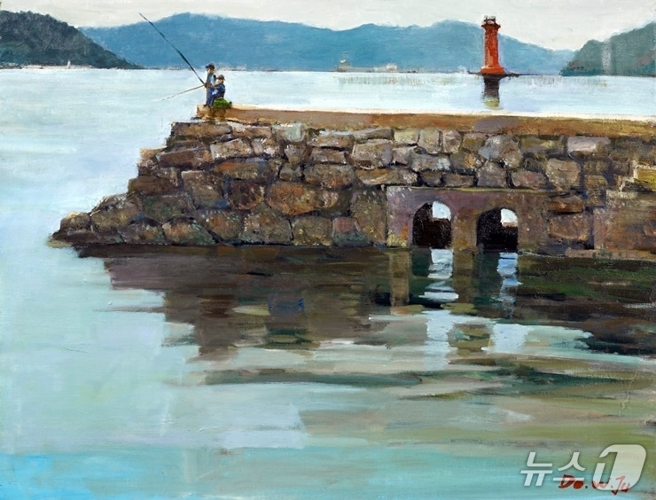 도원주 작가가 드린 '남해'(대구 달성문화재단 제공. 재판매 및 DB금지)