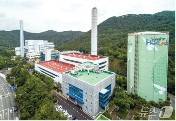 해운대 집단에너지공급시설 전경.(부산시 제공. 재판매 및 DB금지)