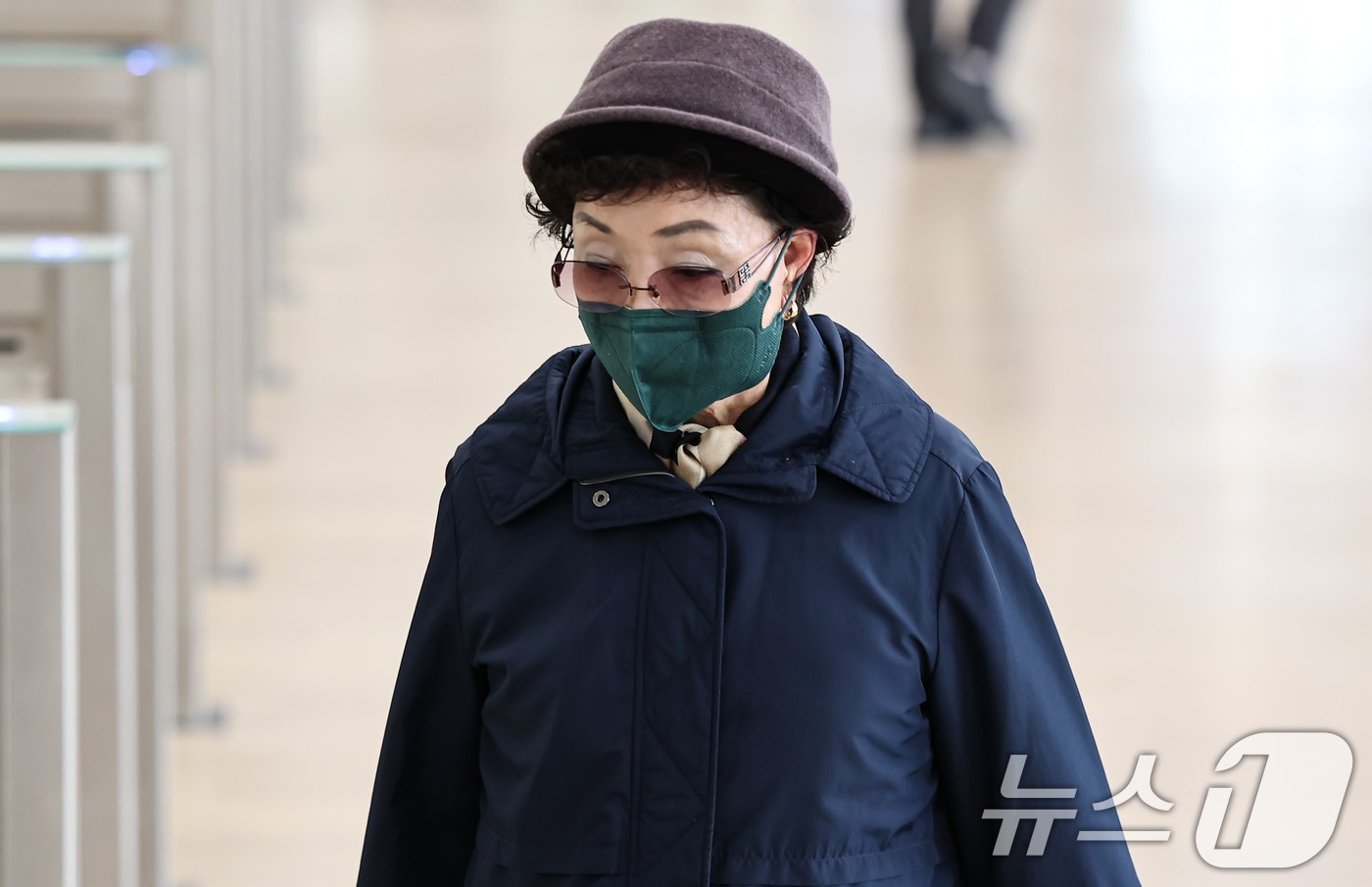 윤석열 전 대통령의 부인 김건희 여사의 모친 최은순 씨. ⓒ 뉴스1