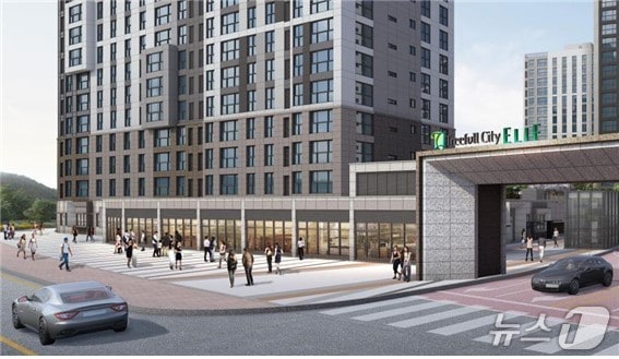 대전 '갑천2 트리풀시티 엘리프' 단지 내 상가 잔여호실 분양 - 뉴스1