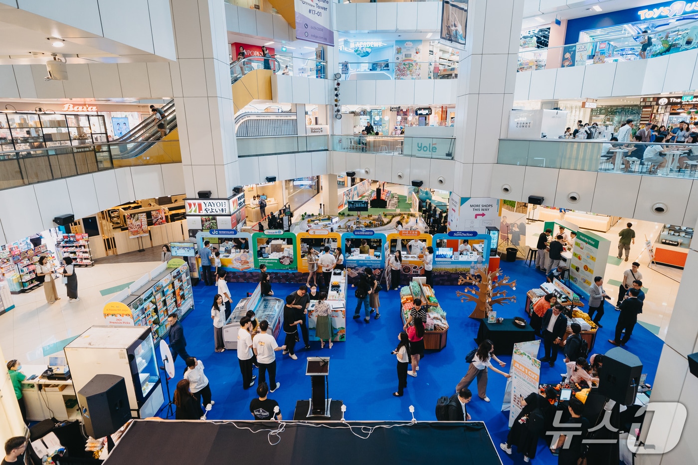 싱가포르 제주의 날 행사장(제주도 제공)/뉴스1