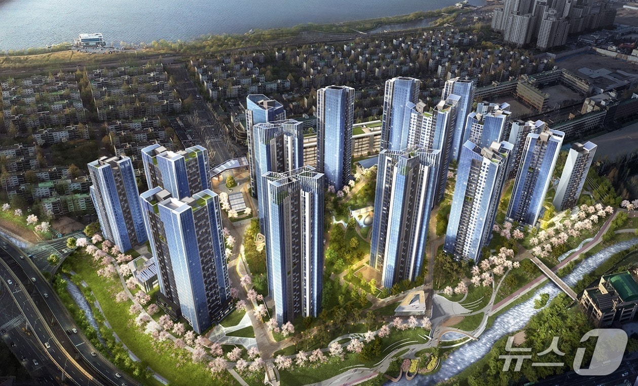 청약 앞둔 반포 '래미안 트리니원', 전세도 실거주도 '현금만 가능' - 뉴스1