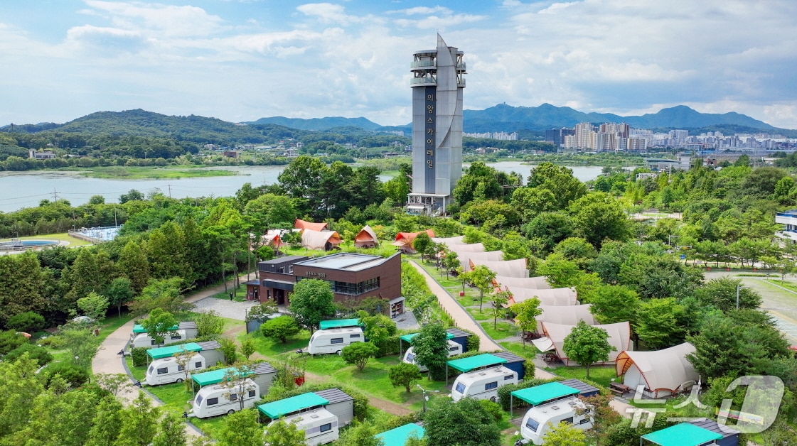 경기 의왕시 왕송호수캠핑장 전경. (의왕시 제공. 재판매 및 DB 금지) 2025.11.5/뉴스1