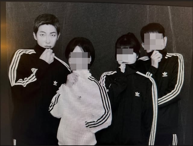 RM 가족 사진/인스타그램 캡처