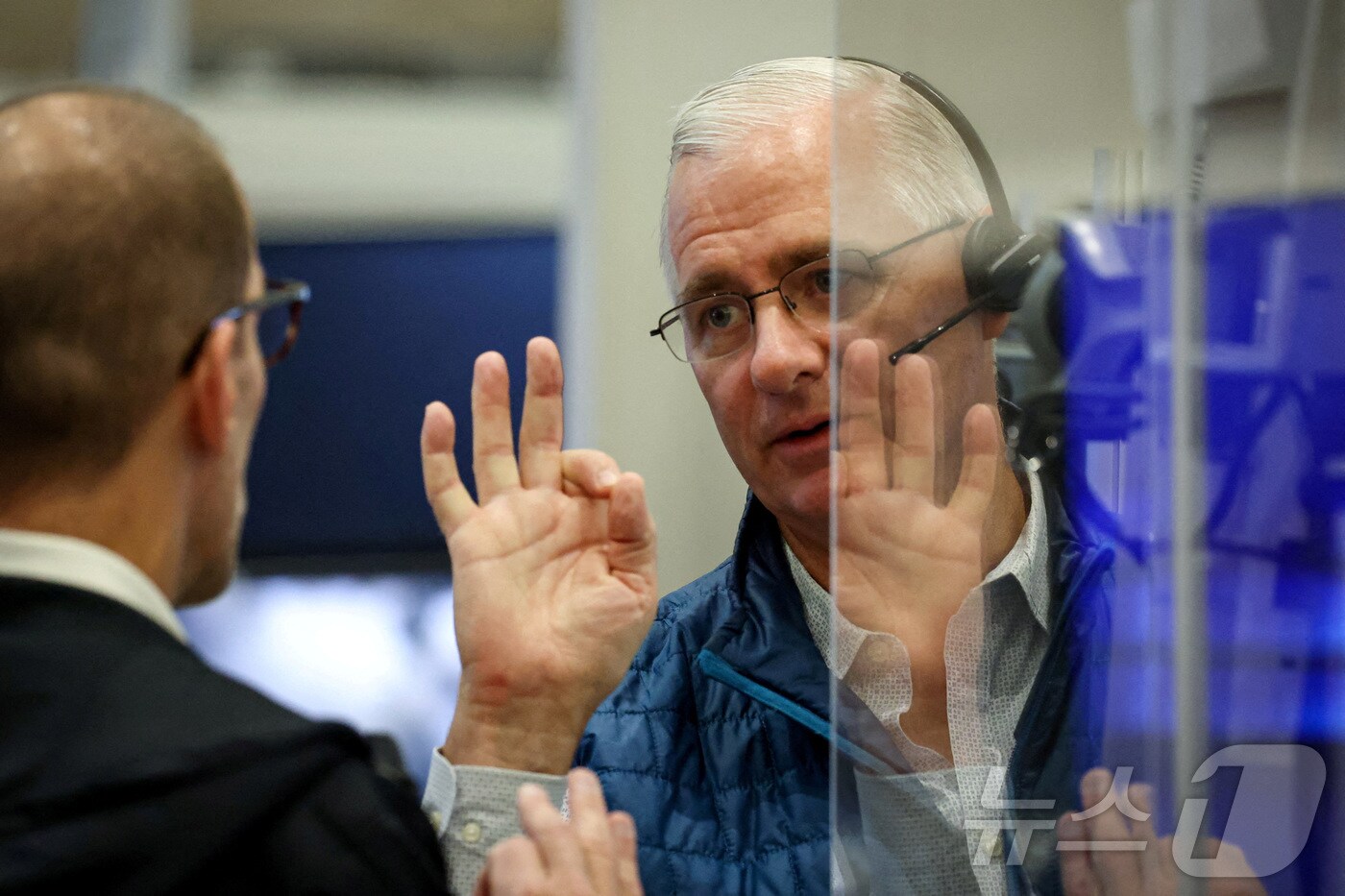 미증시 트레이더들. ⓒ 로이터=뉴스1