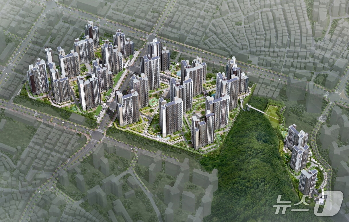 현대건설, '힐스테이트 광명11' 견본주택 오픈…본격 분양 돌입 - 뉴스1