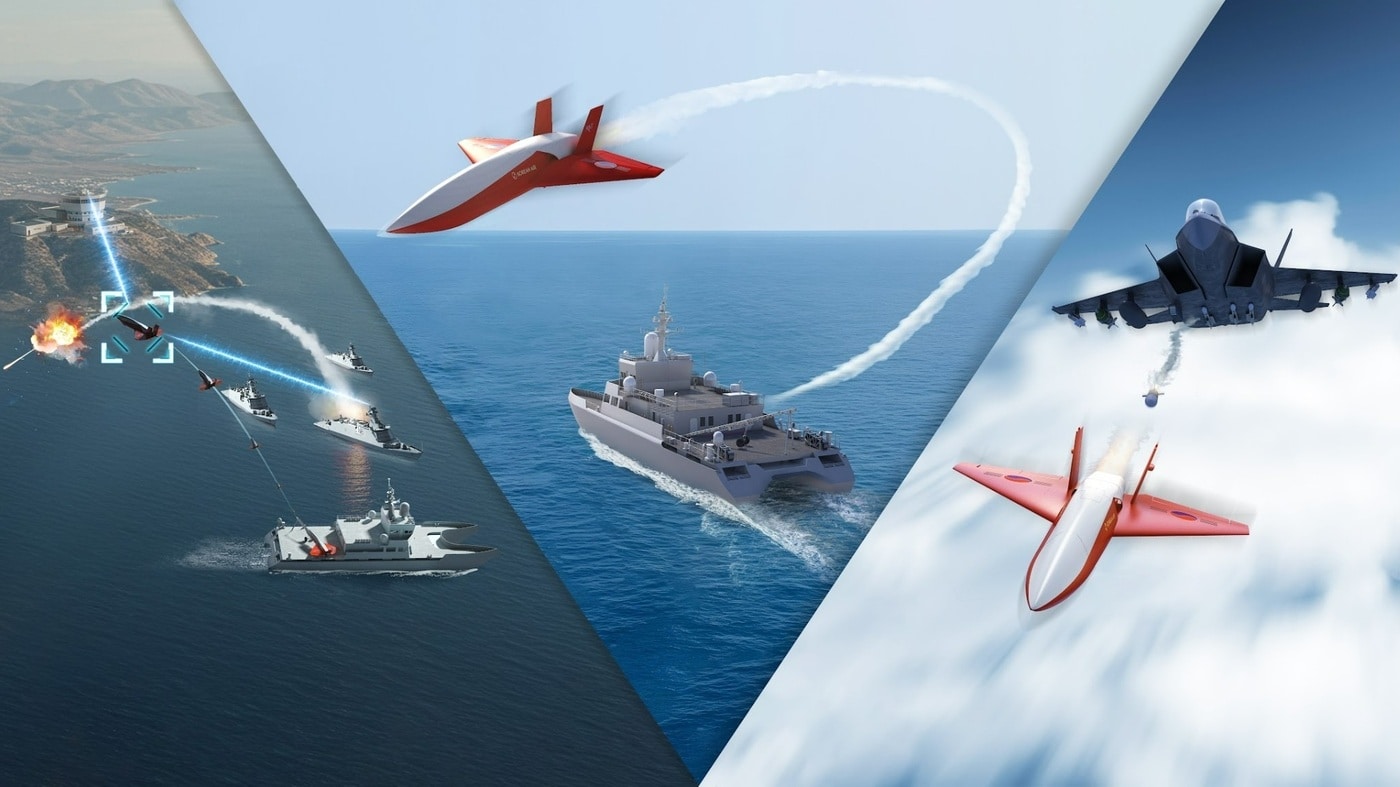 우리 군이 운용하는 아음속 무인표적기(자료사진. 대한항공 제공). 2025.11.06.