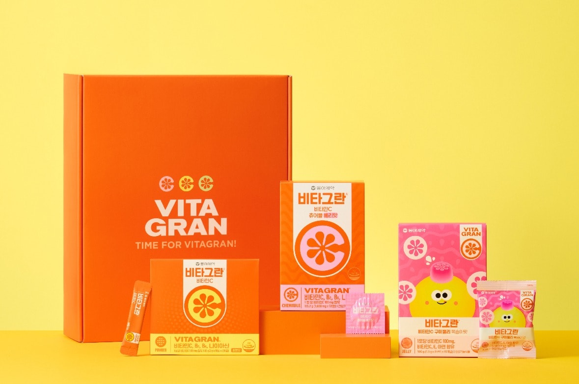  비타그란 3종 기프트세트. (동아제약 제공)