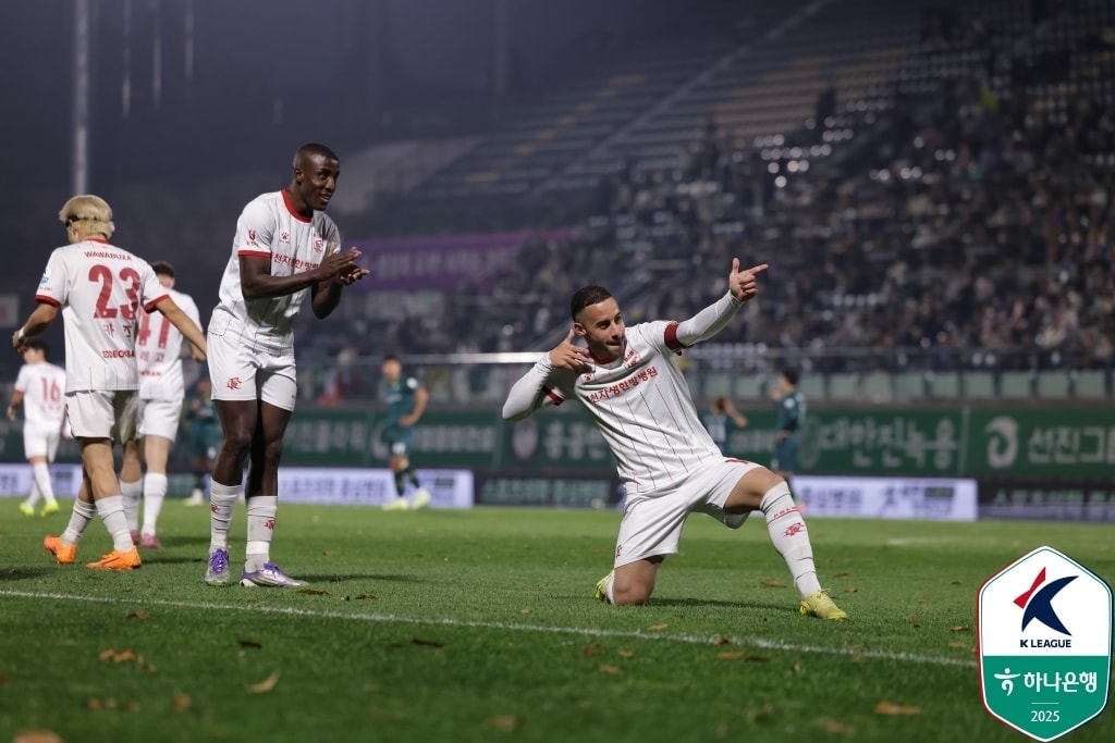 부천이 김포를 꺾고 3위를 확정했다.&#40;한국프로축구연맹 제공&#41; 