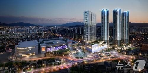 청량리역 롯데캐슬 SKY-L65 전경