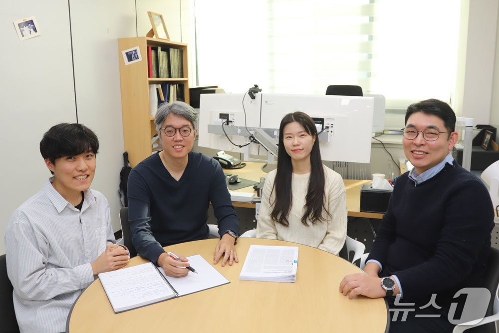 한국생명공학연구원 바이오나노연구센터 공동연구팀&#40;생명연 제공&#41; /뉴스1