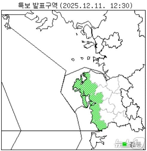 기상청 관측 자료. / 뉴스1