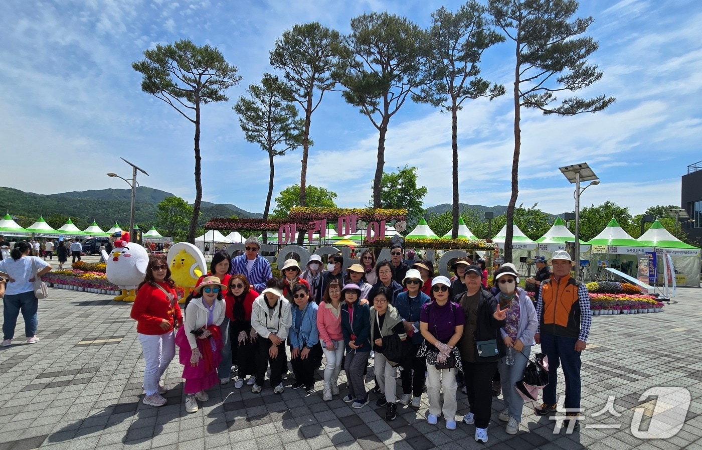 거창군을 방문한 단체 관광객들(거창군 제공. 재판매 및 DB금지).