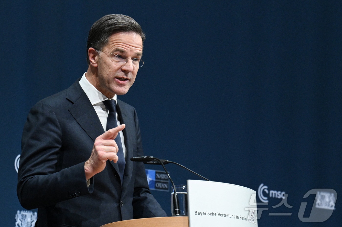 마르크 뤼터 북대서양조약기구(NATO) 사무총장. 2025.12.11./뉴스1 ⓒ 로이터=뉴스1 ⓒ News1 이창규 기자