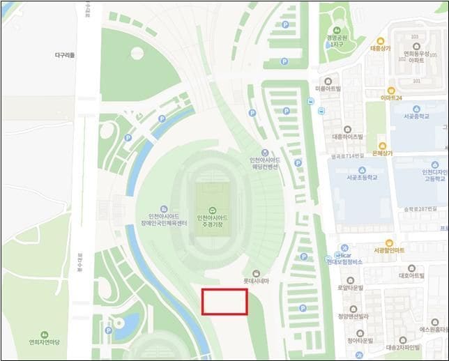 스케이트장 위치도 &#40;인천시설공단 제공.재판매 및 DB금지&#41;