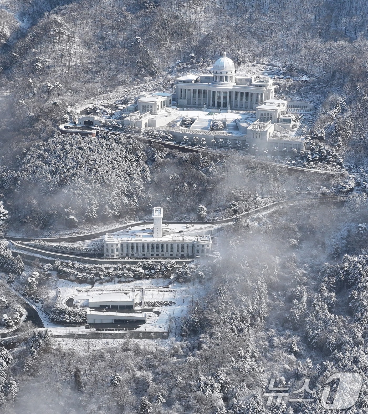 경기 가평 통일교 시설 일대. 2025.12.15/뉴스1 ⓒ News1 구윤성 기자