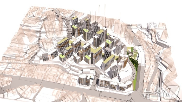 금호21구역 재개발 사업 예상 조감도 (서울시 제공)