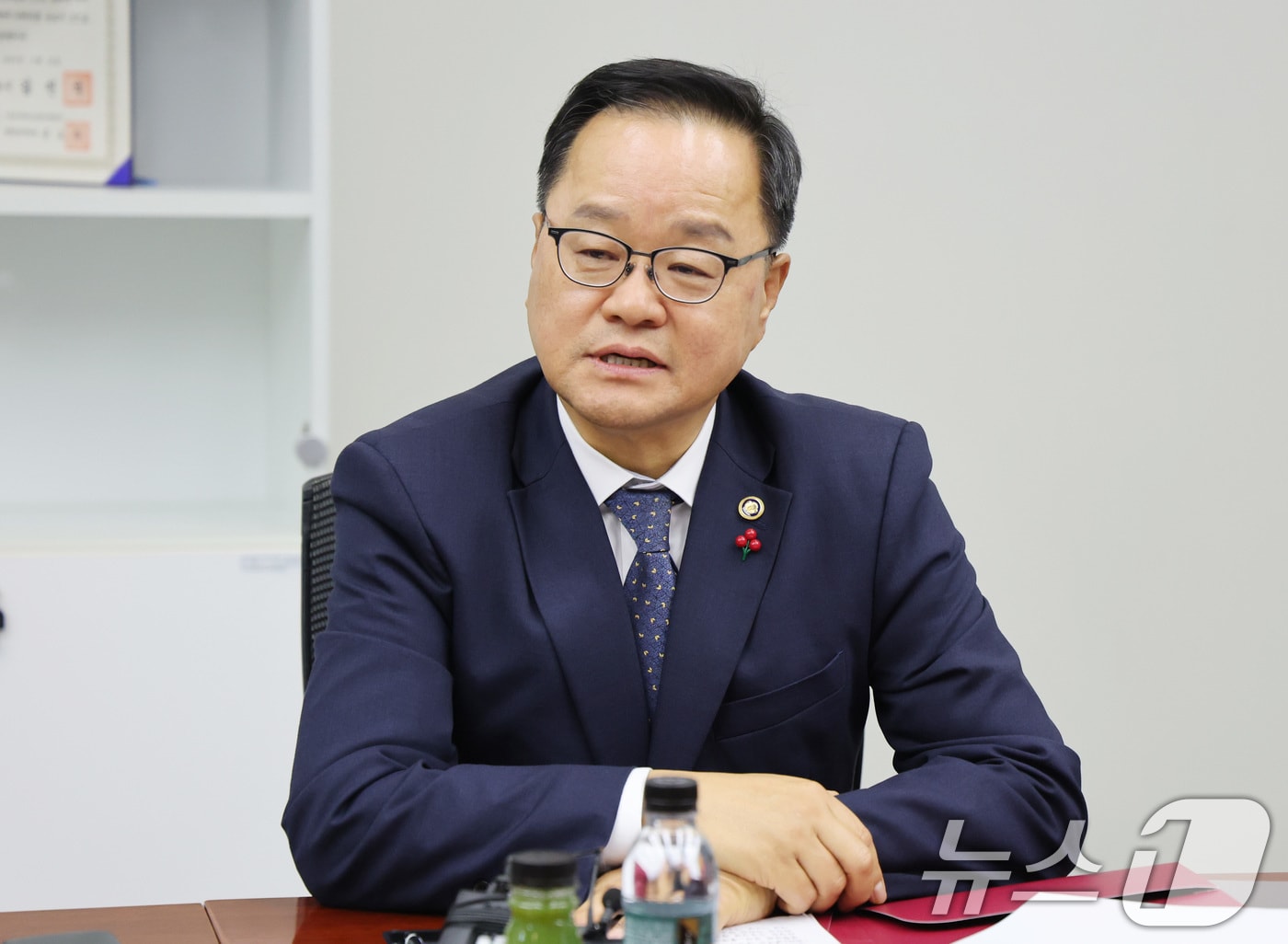 정구창 성평등가족부 차관이 서울 종로구 정부서울청사에서 열린 양육비 선지급 현장소통 간담회에서 모두발언을 하고 있다. 2025.12.16/뉴스1 ⓒ News1 임세영 기자