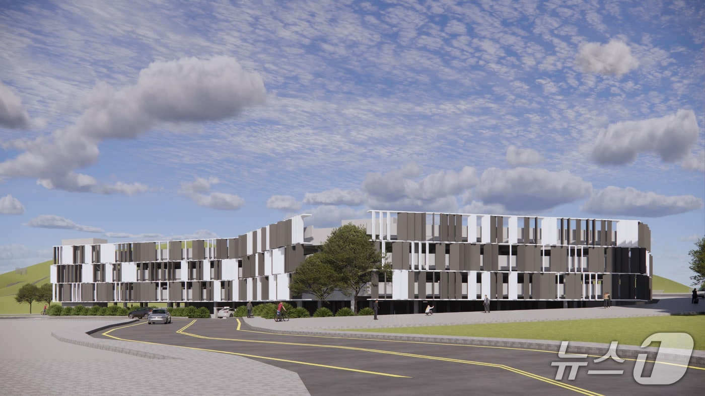 진주시 역세권 공영주차타워 조감도(진주시 제공. 재판매 및 DB금지).