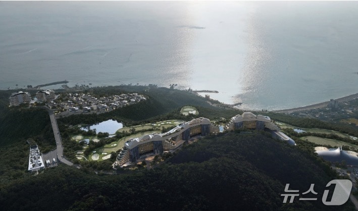 전체 조감도.(울산해양관광단지 제공. 재판매 및 DB금지)/뉴스1