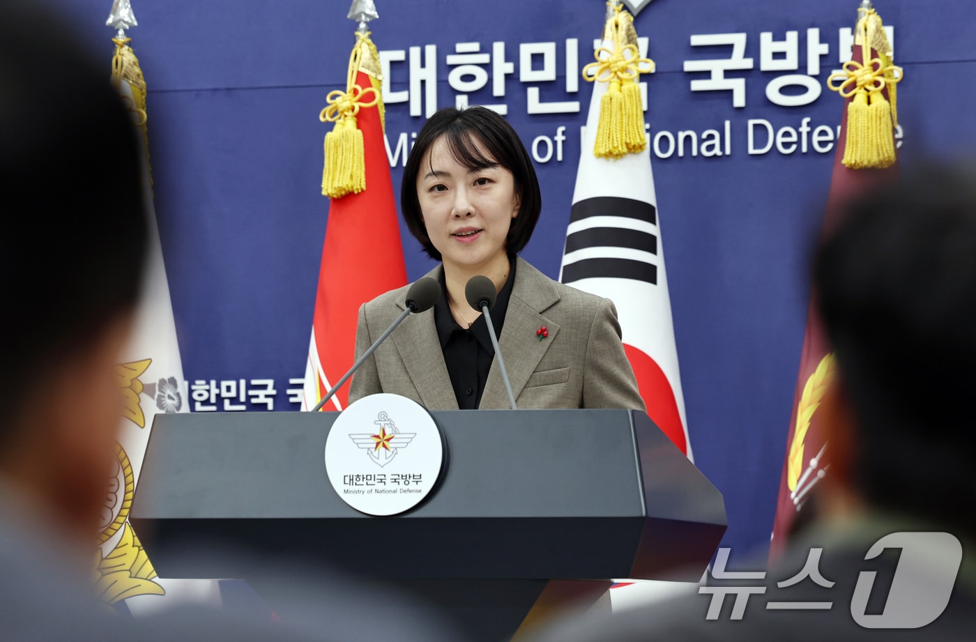 정빛나 국방부 대변인. 2025.12.18/뉴스1 ⓒ News1 구윤성 기자