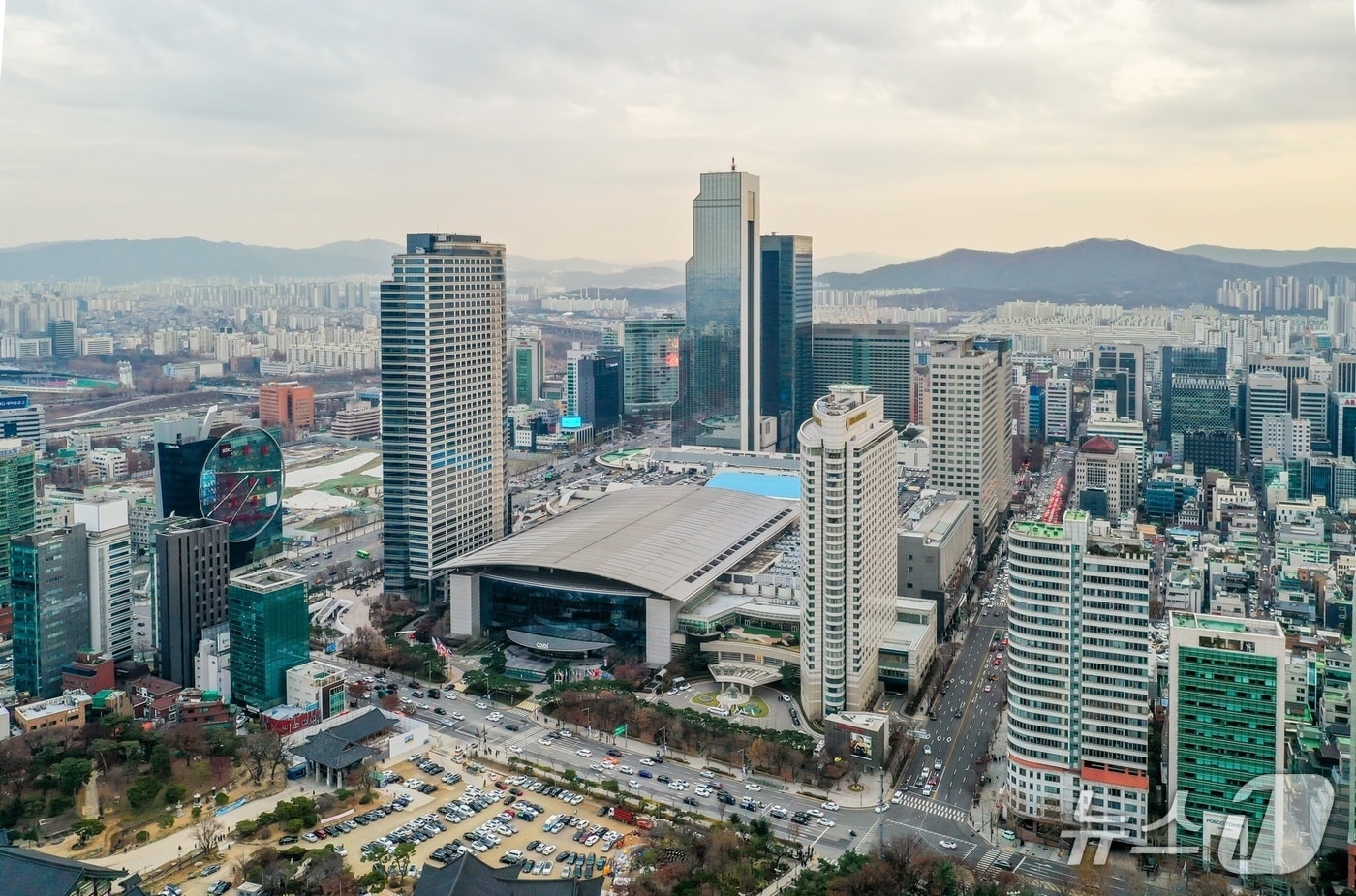 한국무역센터 일대(서울연구원 제공) ⓒ 뉴스1