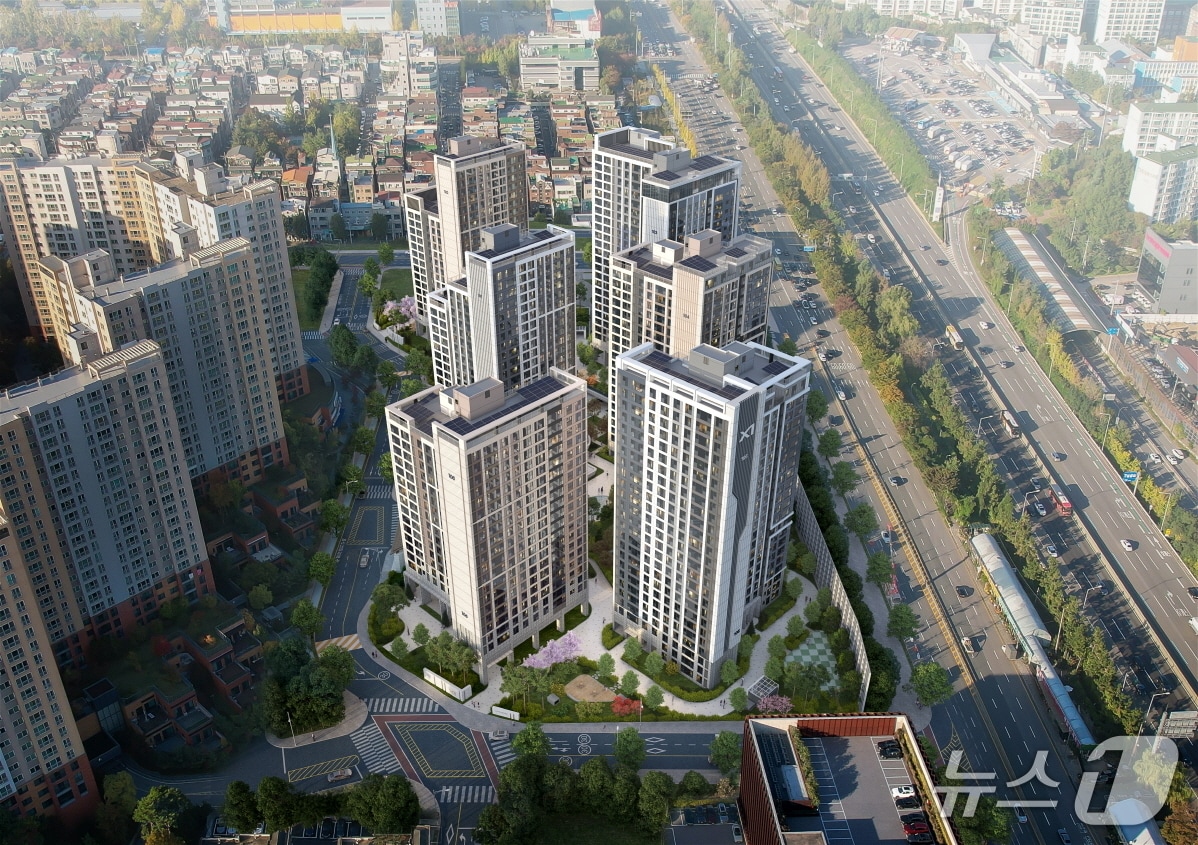 GS건설, 수지자이 에디시온 공급…전용 84~155㎡·480가구 - 뉴스1