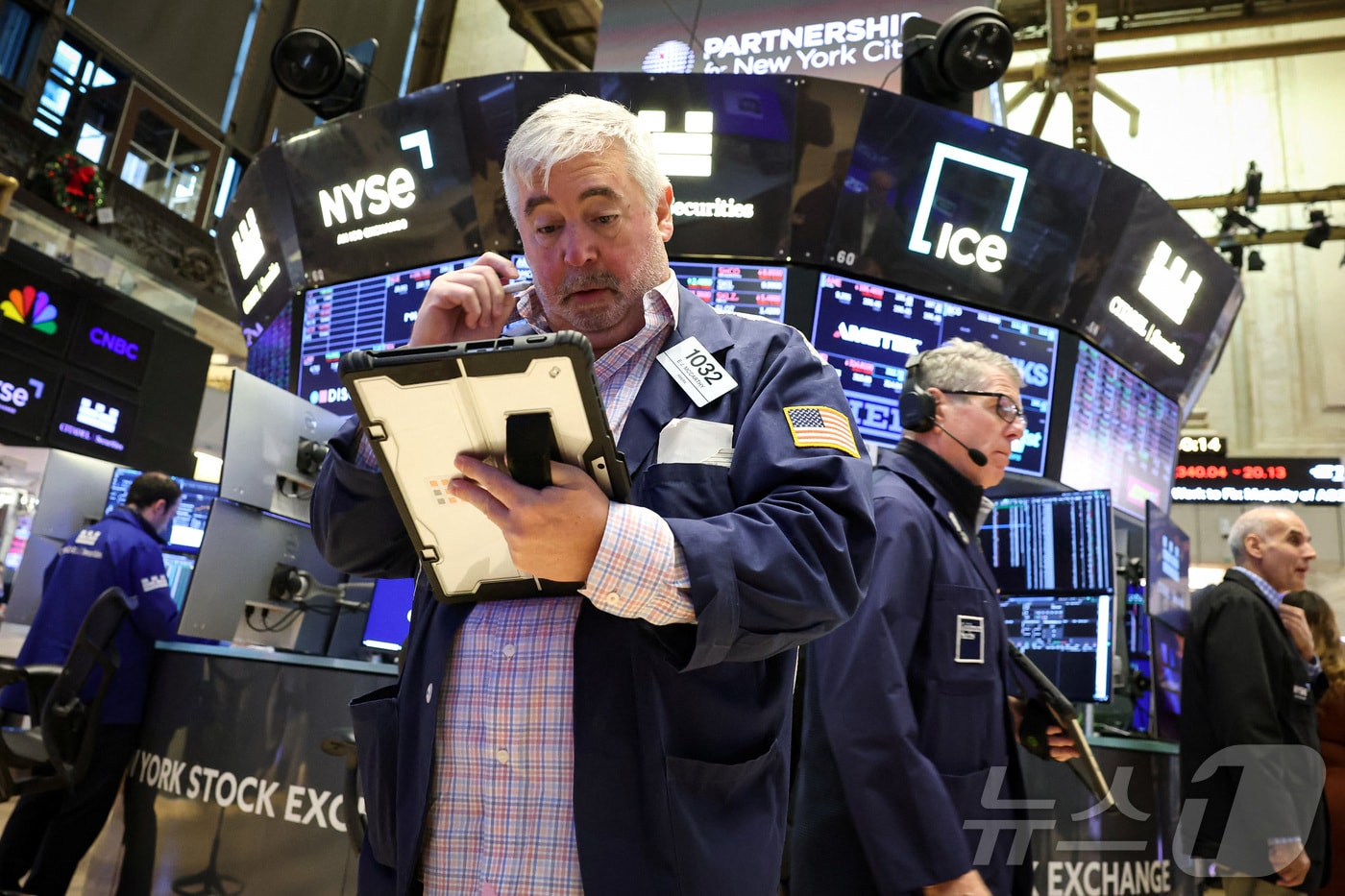 미증시 트레이더들. ⓒ 로이터=뉴스1