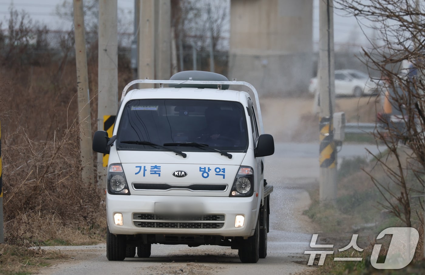 당국이 통제 및 방역 작업을 하고 있다.&#40;뉴스1DB&#41; /뉴스1