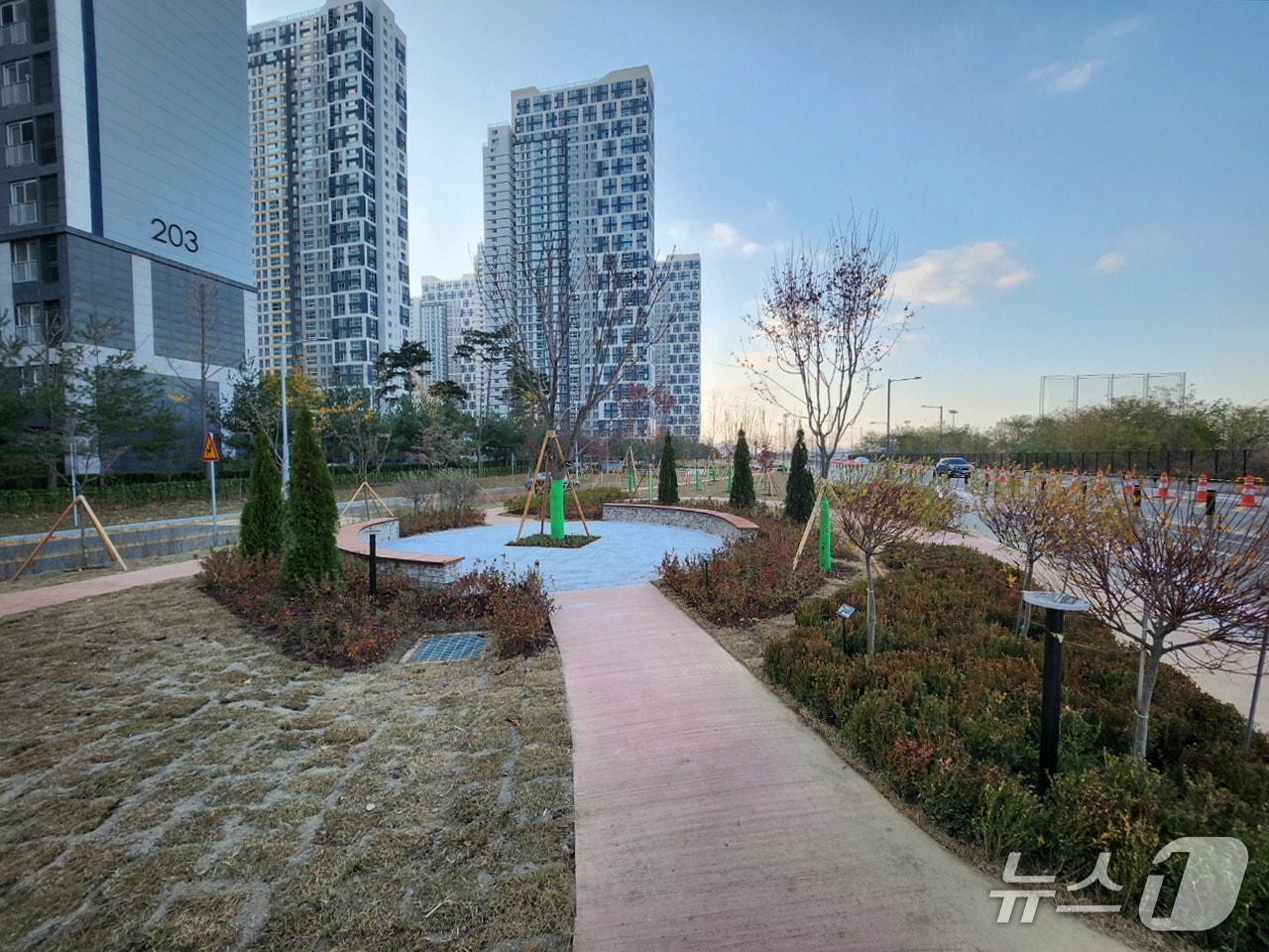 배곧 도시 숲.(시흥시 제공)