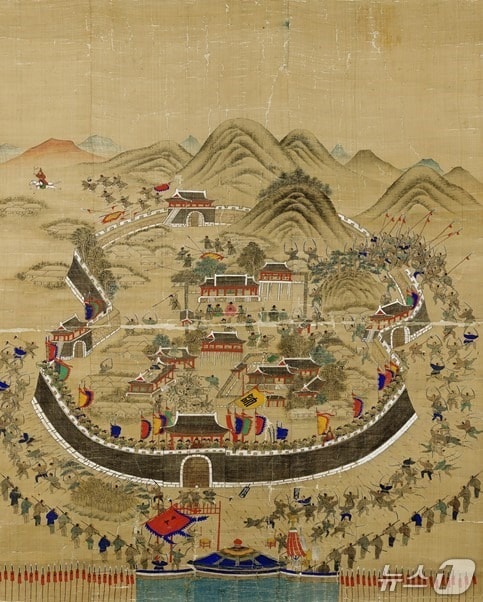 동래부 순절도.(부산시 제공. 재판매 및 DB금지)