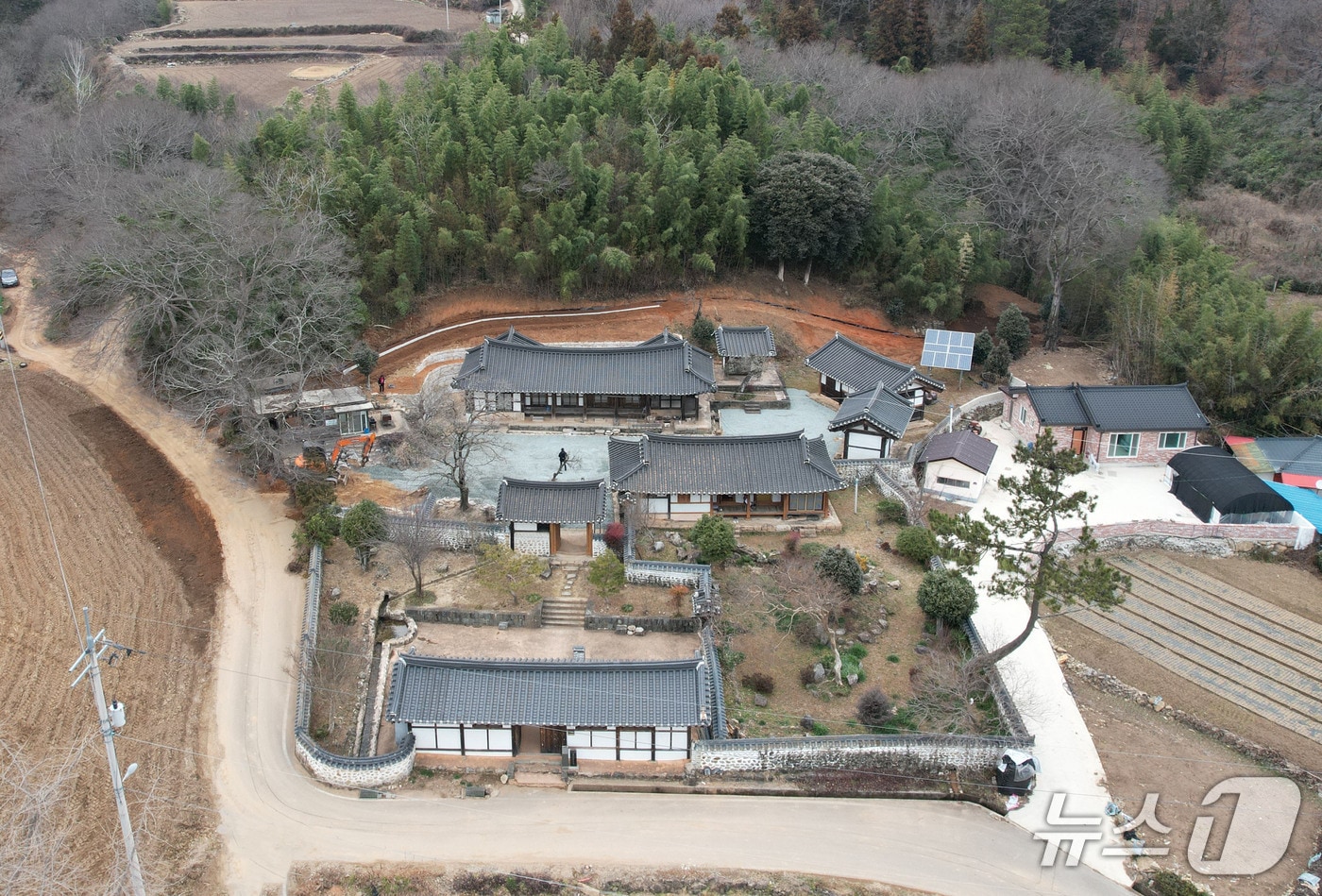 보성 영광정씨 고택 전경. (보성군 제공. 재판매 및 DB금지)