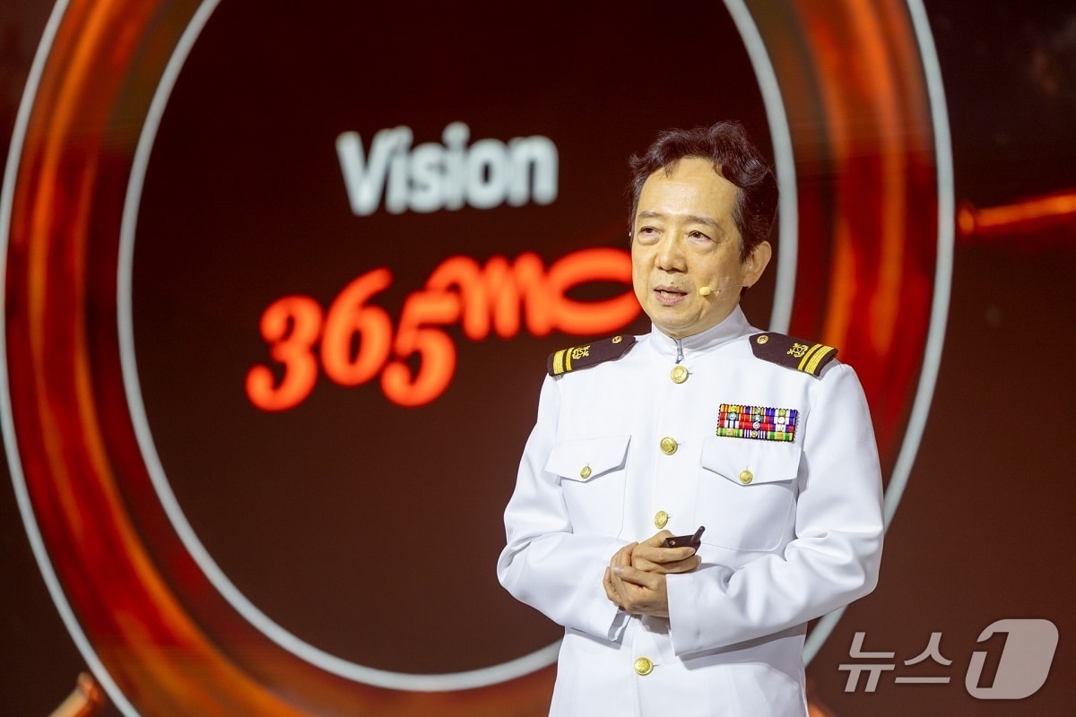 지방흡입 특화 의료기관 365mc가 글로벌 메디컬 그룹으로 발돋움 할 수 있었던 원동력으로 '파트너십 강화'를 강조했다. 사진은 발표에 나선 김남철 365mc 대표이사.(365mc 제공)