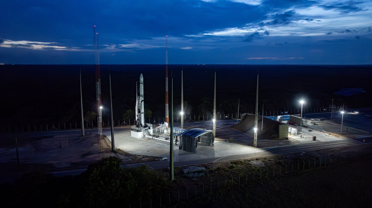 한빛-나노 발사체 현장 사진