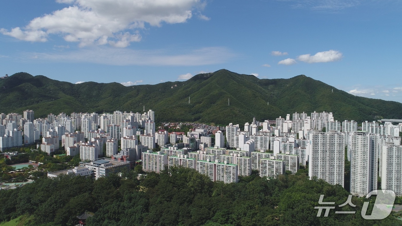 경기 군포시 산본신도시 전경. (군포시 제공. 재판매 및 DB 금지) 2025.12.24/뉴스1