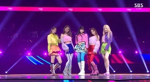 '2025 SBS 가요대전' 방송 화면 캡처