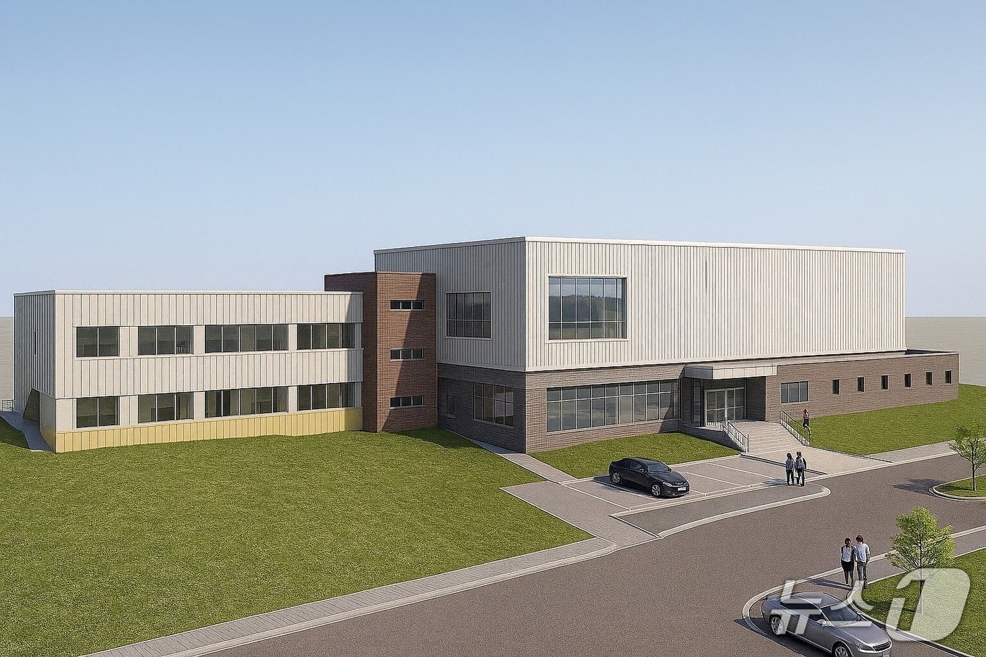 경북 구미시 선산읍에 건립될 푸드테크 연구지원센터 조감도/뉴스1